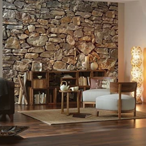 Brewster Other - NEW🎁Brewster Stone Wall Gorgeous Mural 🏡